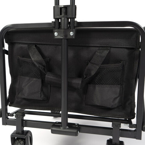 Chariot de camping pliable pour extérieur, chariot à main avec table, remorque de pique-nique, vente en gros de chariot de camping
