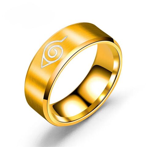 Anillo para Hombre de Acero Inoxidable y Titanio con Diseño Envolvente