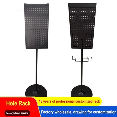 Boutique 4-Sided Mesh Rotating Jewelry Pendant Rack Multi-Functional Floor-to-Ceiling Supermarket Shelf Warehousing Supply