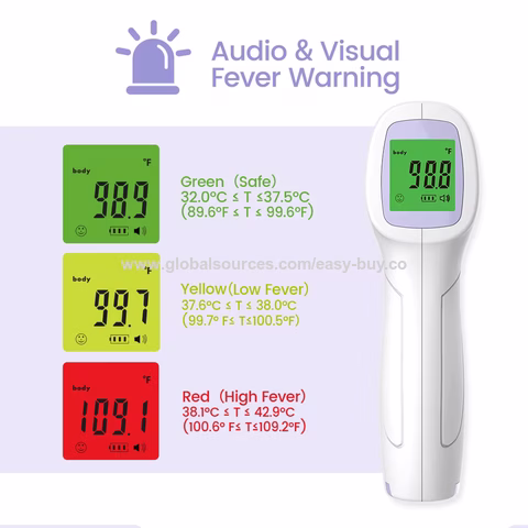 Infrarot-Laser-Thermometer für den Haushalt, medizinischer Infrarot-Thermometer, tragbares kontaktloses Stirnthermometer