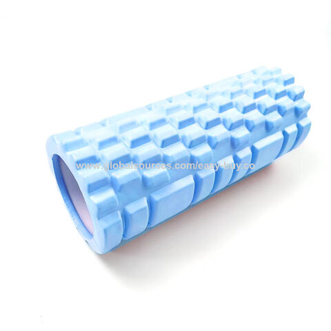 Rouleau en mousse pour yoga, colonne de fitness, roue amincissante pour les jambes, bâton en forme de dent de loup, axe en mousse Langya, masseur de relaxation musculaire