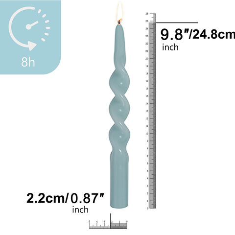 OBM Duftfreie Kerze Spiralstab Kegelkerze für Dinner Dekoration Kleine Mindestbestellmenge Kerzen
