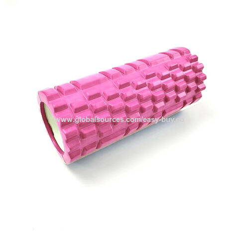 Rouleau en mousse pour yoga, colonne de fitness, roue amincissante pour les jambes, bâton en forme de dent de loup, axe en mousse Langya, masseur de relaxation musculaire
