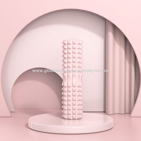 Rouleau en mousse pour yoga, colonne de fitness, roue amincissante pour les jambes, bâton en forme de dent de loup, axe en mousse Langya, masseur de relaxation musculaire