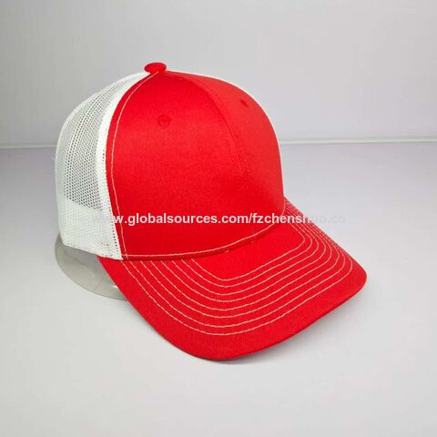 Casquette trucker Richardson légèrement incurvée OEM avec personnalisation du logo disponible