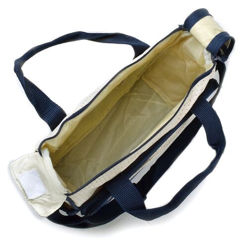 Bolsa de maternidade multifuncional clássica para troca de fraldas de bebê azul marinho - Fabricante