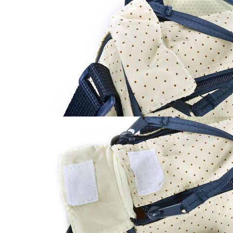 Bolsa de maternidade multifuncional clássica para troca de fraldas de bebê azul marinho - Fabricante