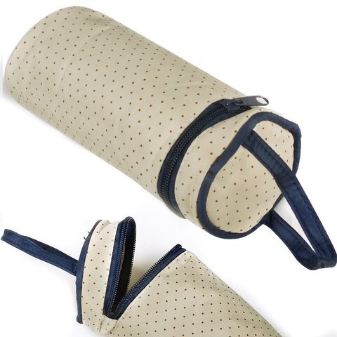 Bolsa de maternidade multifuncional clássica para troca de fraldas de bebê azul marinho - Fabricante