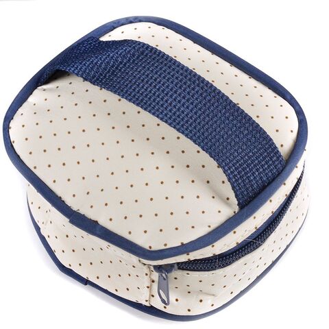 Bolsa de maternidade multifuncional clássica para troca de fraldas de bebê azul marinho - Fabricante