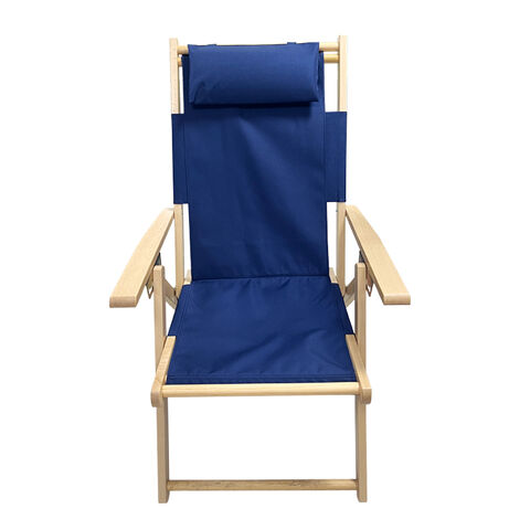 Sillas de Playa al por Mayor para Exteriores, Portátiles, Plegables, Ligeras y de Bambú - Silla de Playa de Madera Plegable