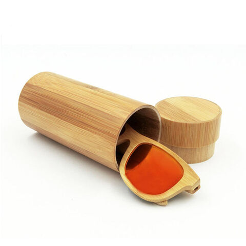 Óculos de bambu Fábrica de óculos Prego de arroz Óculos de sol Grão de madeira de bambu Armação Espelho