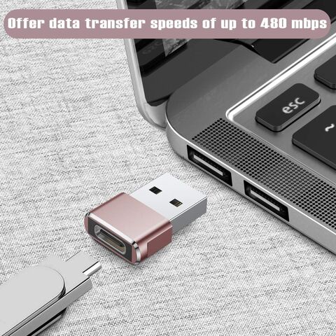 USB-Adapter im Großhandel, USB Typ C Buchse auf USB 2.0 Typ A Stecker, Lade- und Synchronisationsdaten OTG Adapter