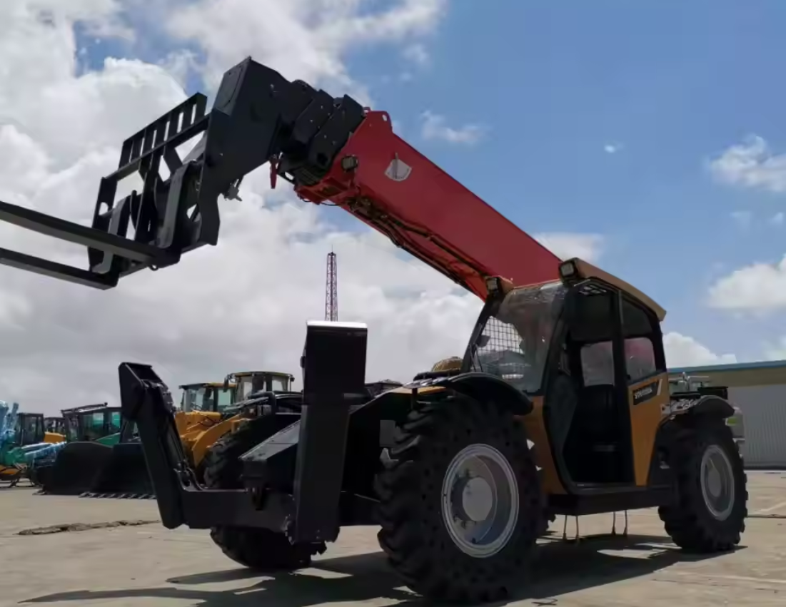 Sth1840 4 Ton Telescopic Forklift For Heavy Lifting In Construction And ...
