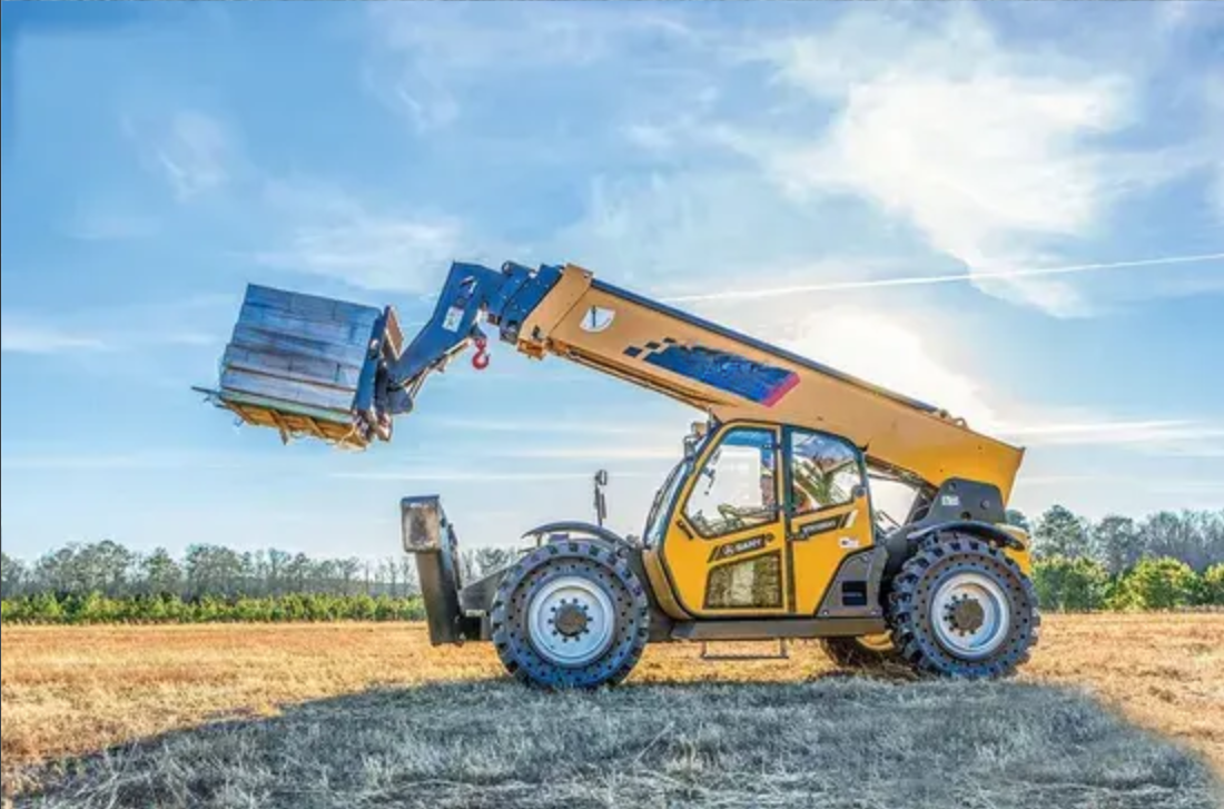 Sth1840 4 Ton Telescopic Forklift For Heavy Lifting In Construction And ...