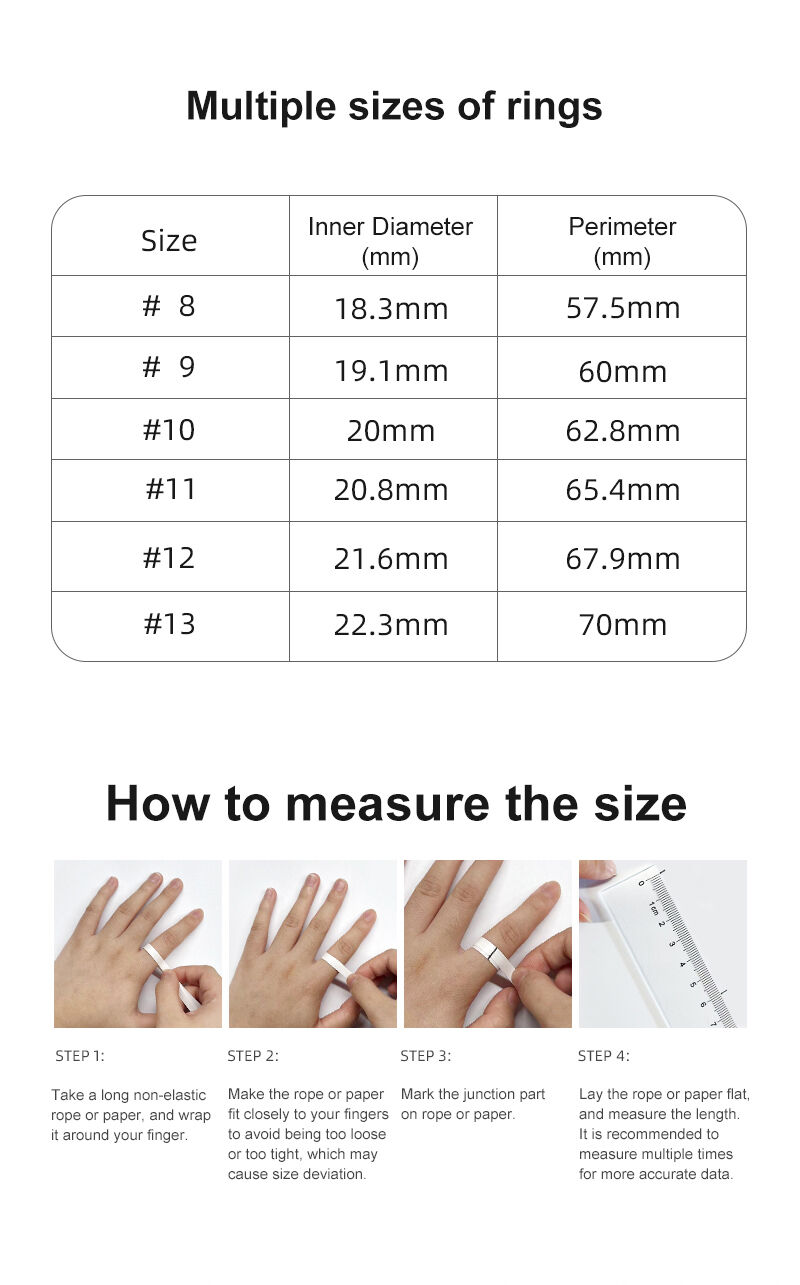 Health Rings Dimensions Yawell R11 Smart Screen Rings Smart Ring Customizable Smart Ring With ...