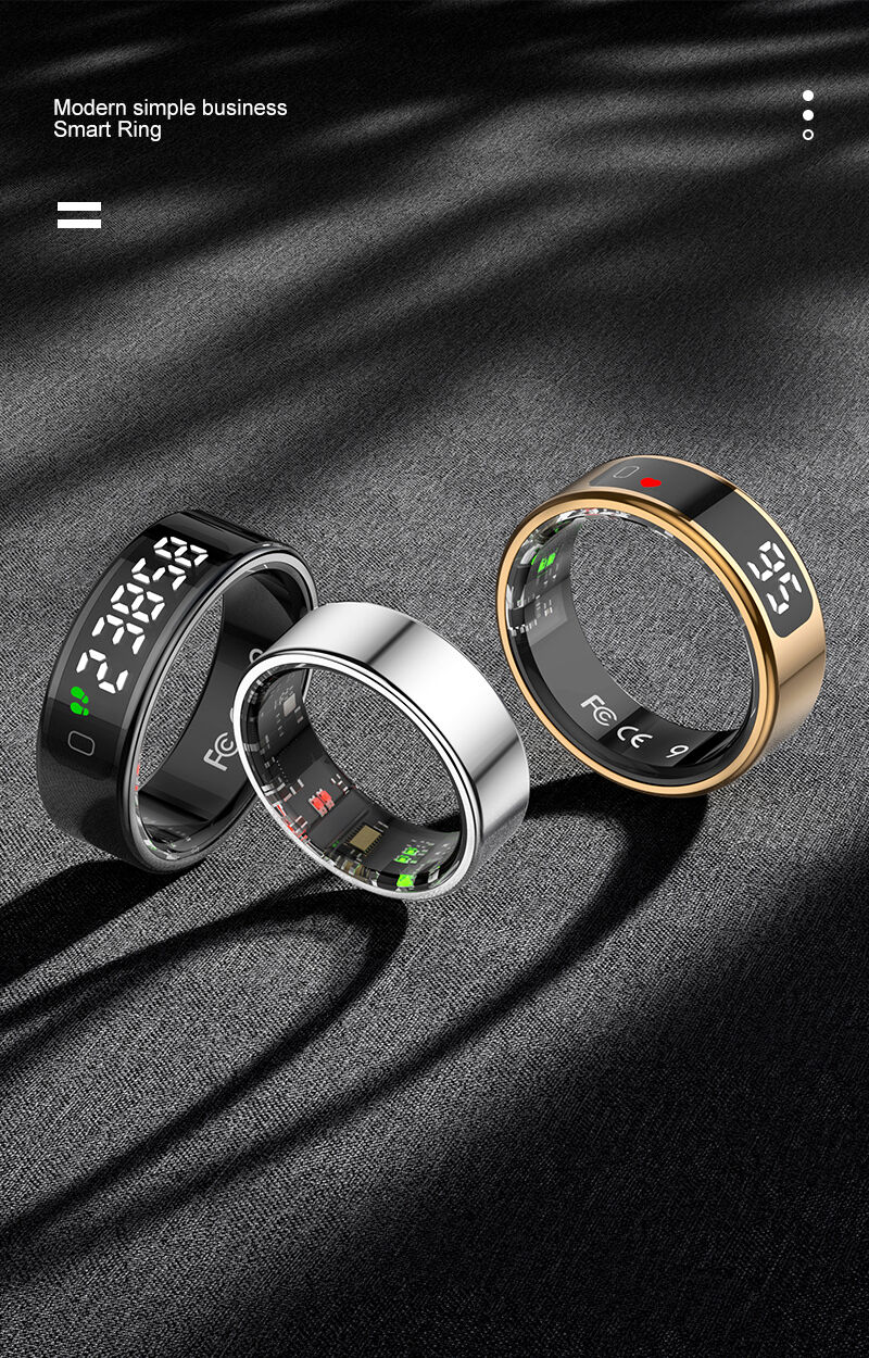 Yawell R11 Smart Screen Rings Smart Ring Customizable Smart Ring With ...