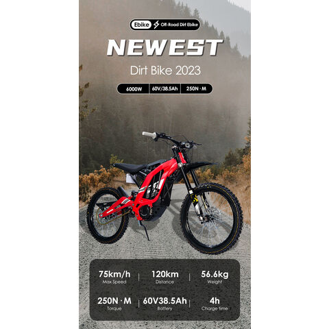 Wholesale Sur-ron E Bike Sur Ron Hyperbee - Rugged 5000W Electric Dirtbike