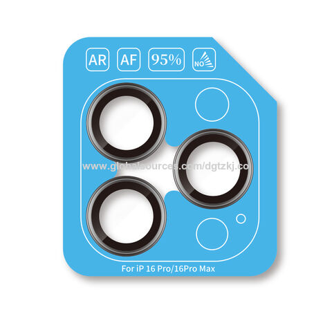 Película protectora de lente para Apple 17 Plus, iPhone 17 Pro Max, y iPhone 15 Pro/16. Protección premium para la cámara de tu móvil.
