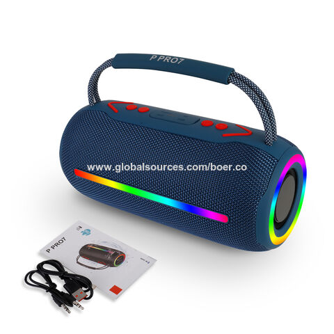 Altavoces Bluetooth únicos de 20W con soporte para llamadas BT, radio FM, tarjeta TF, unidad USB, AUX, TWS y LED de alta calidad - Altavoces privados
