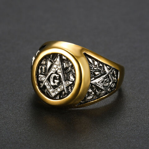 Anillo de Acero Inoxidable para Mujer al por Mayor, Joyería de Moda Yw de Titanio Chapado en Oro de Acero Inoxidable