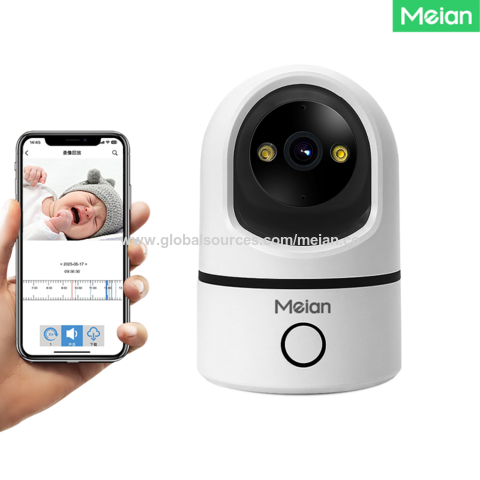 Caméra de Sécurité WiFi 2.0MP 1080P pour Maison PTZ AI Binoculaire Type Caméra Gun-ball/Dôme Intérieure