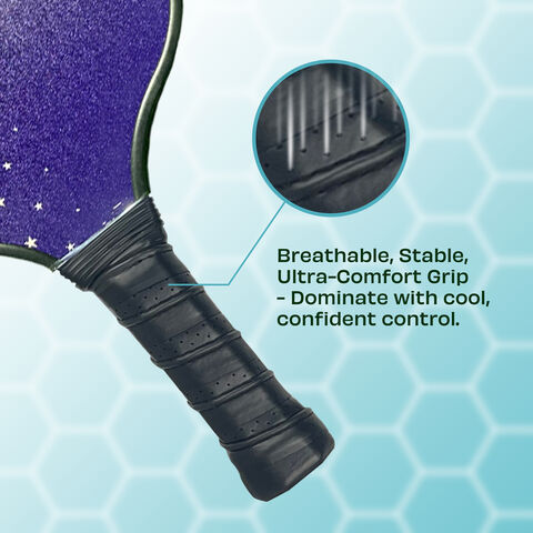 OEM Leichter 2 Fiberglas Pickleball Schläger 4 Bälle mit Tragetasche Pickleball Schläger Set für Anfänger