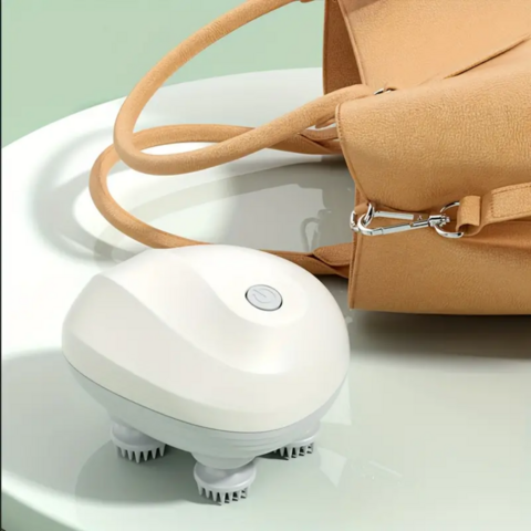 2025 Elektrisches Mini-Vibrations-Körpermassagegerät für Kopfhaut, kabellos, tragbar, wasserdicht, Smart, für Mensch und Tier im Großhandel