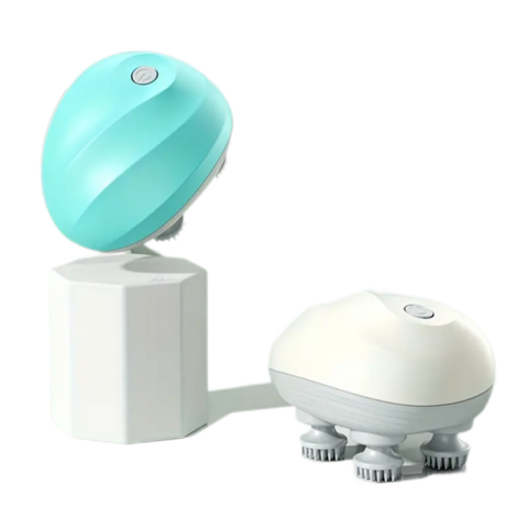2025 Elektrisches Mini-Vibrations-Körpermassagegerät für Kopfhaut, kabellos, tragbar, wasserdicht, Smart, für Mensch und Tier im Großhandel