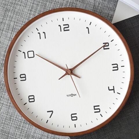 Reloj de pared japonés decorativo, silencioso, moderno y minimalista para sala de estar, reloj creativo para el hogar