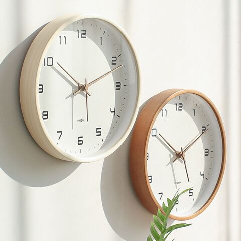 Reloj de pared japonés decorativo, silencioso, moderno y minimalista para sala de estar, reloj creativo para el hogar