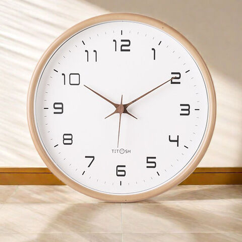 Reloj de pared japonés decorativo, silencioso, moderno y minimalista para sala de estar, reloj creativo para el hogar