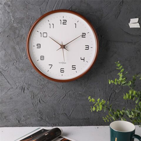Reloj de pared japonés decorativo, silencioso, moderno y minimalista para sala de estar, reloj creativo para el hogar