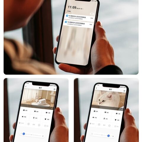 Câmeras Wi-Fi Modelo Quente Câmera de Vigilância Remota 4G, Monitor Inteligente Sem Fio Wi-Fi Dual-Lente Ultra Claro para Casa