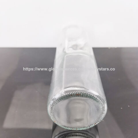 Garrafa de vidro para água de 250ml 350ml 400ml 500ml 750ml 800ml com tampa de rosca - Direto da fábrica