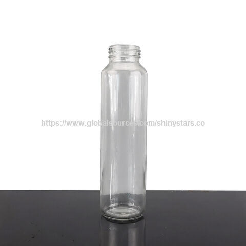 Garrafa de vidro para água de 250ml 350ml 400ml 500ml 750ml 800ml com tampa de rosca - Direto da fábrica