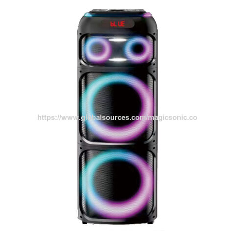Énorme grand corps haute sonore quatre 8 pouces vente chaude sans fil bluetooth haut-parleur
