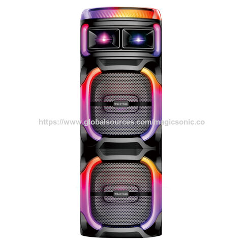 Énorme grand corps haute sonore quatre 8 pouces vente chaude sans fil bluetooth haut-parleur