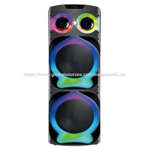 Énorme grand corps haute sonore quatre 8 pouces vente chaude sans fil bluetooth haut-parleur
