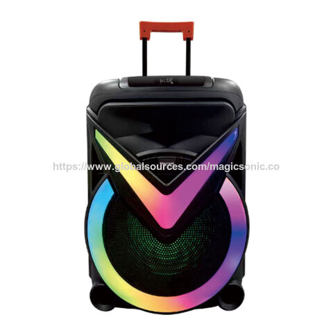 Énorme grand corps haute sonore quatre 8 pouces vente chaude sans fil bluetooth haut-parleur
