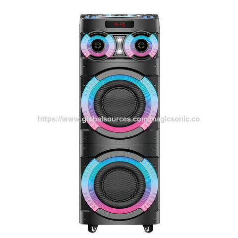 Énorme grand corps haute sonore quatre 8 pouces vente chaude sans fil bluetooth haut-parleur