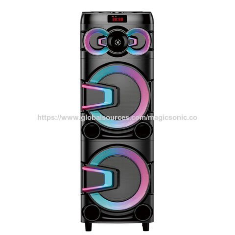 Énorme grand corps haute sonore quatre 8 pouces vente chaude sans fil bluetooth haut-parleur