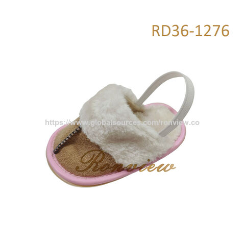 Sandales bébé confortables et mignonnes, sandales noires pour nourrissons avec bride arrière, sandales pour enfants