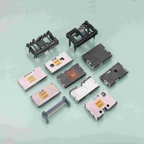 Conector de tarjeta SIM tipo bisagra E-SIM, 1.7mm para teléfono móvil