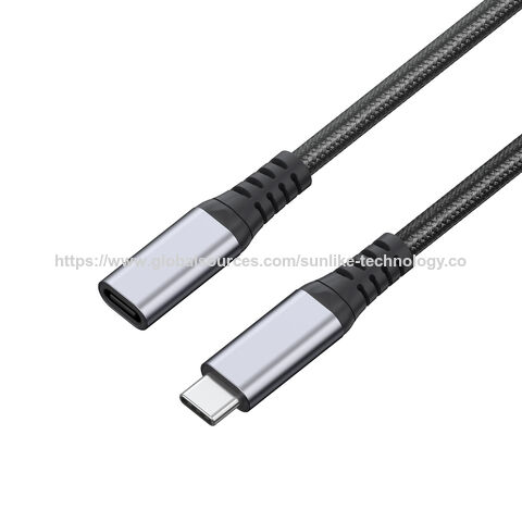 OEM ODM Lieferant, USB C Verlängerungskabel, USB-C 3.2 GEN 2, Unterstützung PD 100W Ultra Speed 20Gbps.