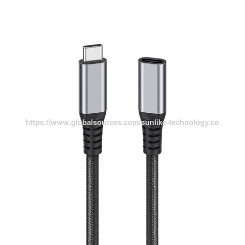 OEM ODM Lieferant, USB C Verlängerungskabel, USB-C 3.2 GEN 2, Unterstützung PD 100W Ultra Speed 20Gbps.