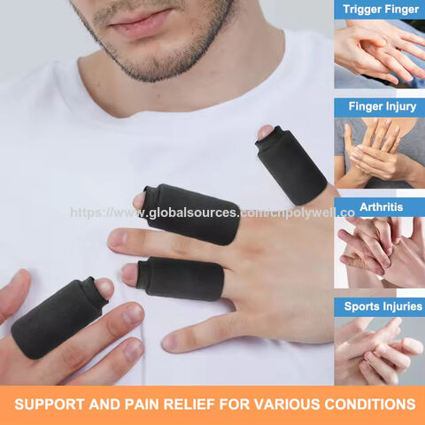 Funda de Hielo para Dedos Compresa Fría Dedo Frío Cubierta de Hielo de Hidrogel Sólido de Doble Propósito Frío y Calor