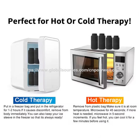 Funda de Hielo para Dedos Compresa Fría Dedo Frío Cubierta de Hielo de Hidrogel Sólido de Doble Propósito Frío y Calor