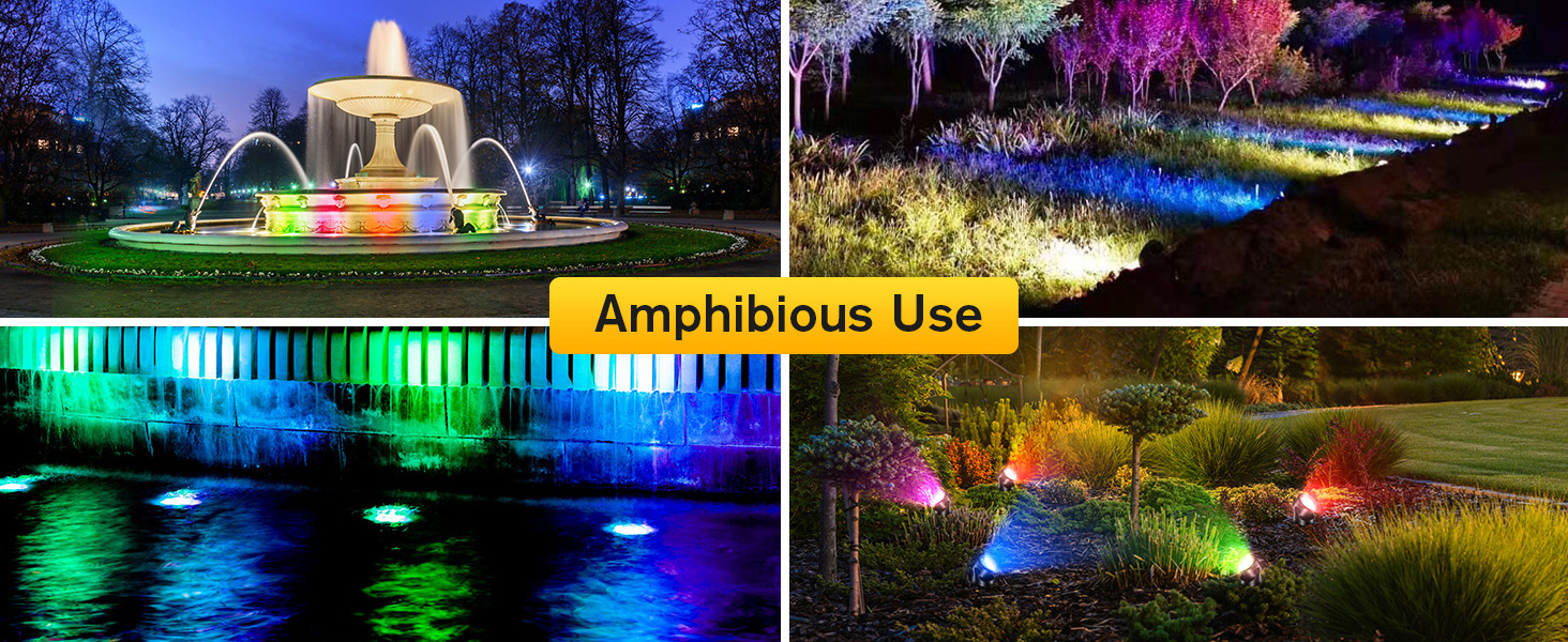 Bulk Buy China Wholesale Ip68 Waterproof 4-in-1 Rgb Led Pond Lights 4 ...