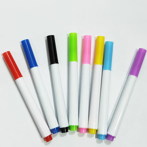 Marcadores para pizarra blanca, rotulador acrílico de 12 colores que no se desvanece, bolígrafo para pizarra blanca