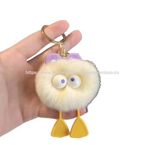 Llaveros de peluche personalizados en miniatura, juguetes de peluche personalizados, llaveros para colgante de oso de peluche suave, mascota personalizada